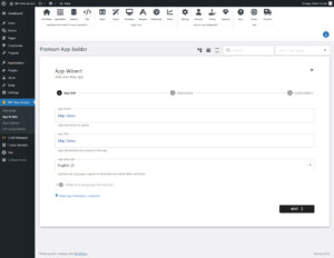 Create MAP step 1