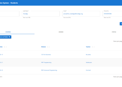 Student Administration System