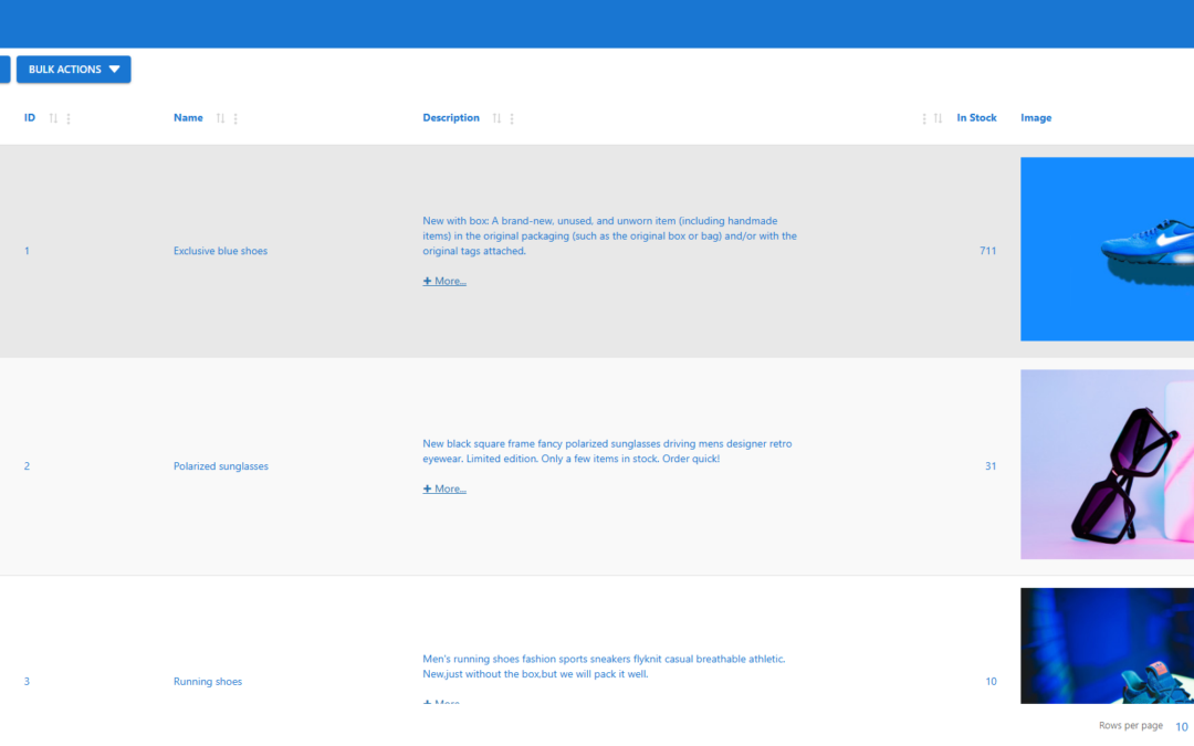 Table Builder – Using Media | WP Data Access